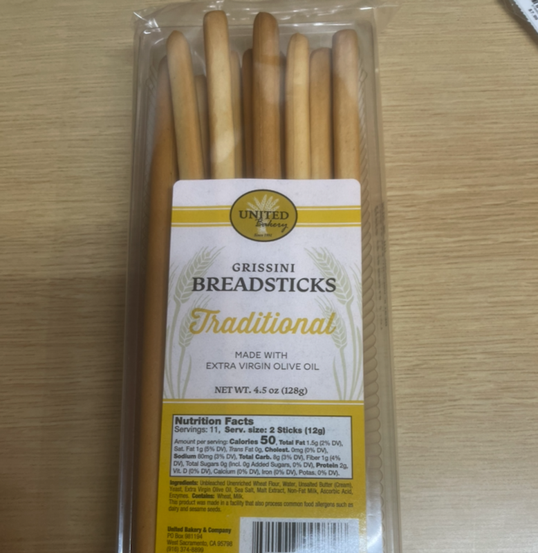 Grissini Breadsticks Traditional